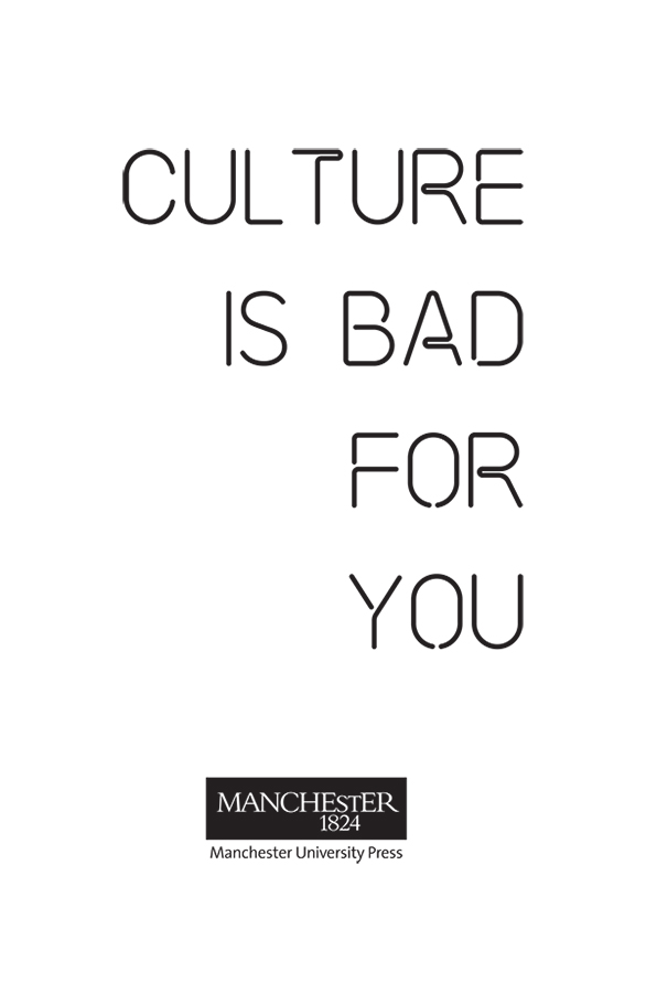 Culture is bad for you Inequality in the cultural and creative industries Orian - photo 2