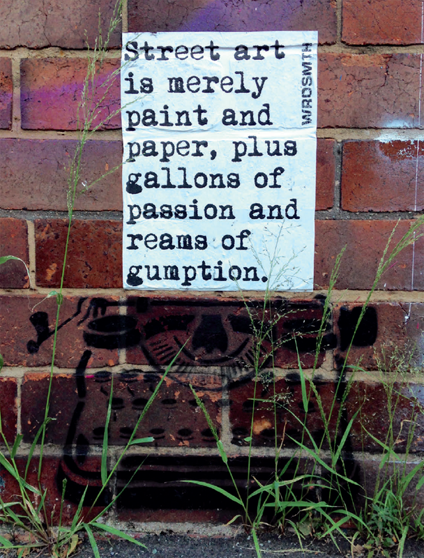 WRDSMTH Paint and Paper Fitzroy Melbourne 2015 paint paper and paste - photo 3