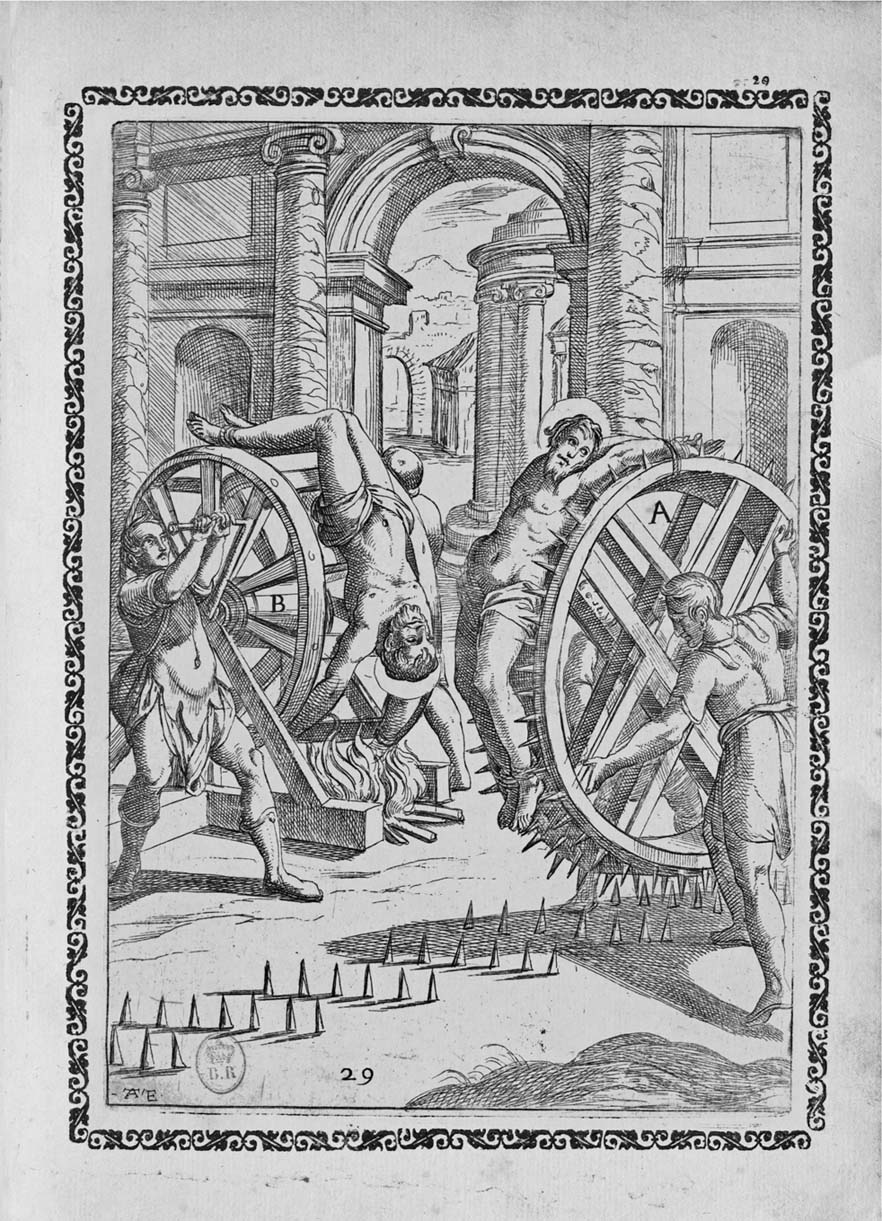 FIGURE 1 Martyrs being tortured on wheels designed by Giovanni Guerra with - photo 4