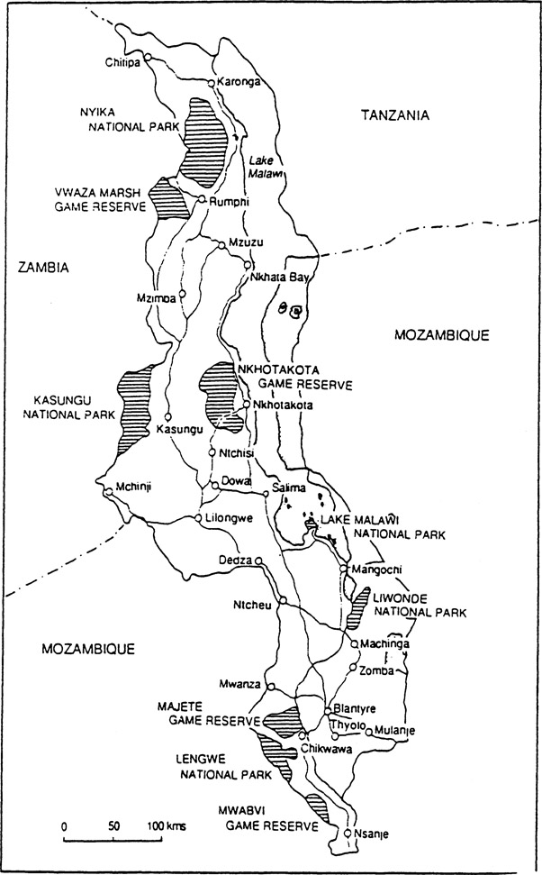 Map I Malawis Wildlife Reserve Figure 1 The late Samson Waiti - photo 2