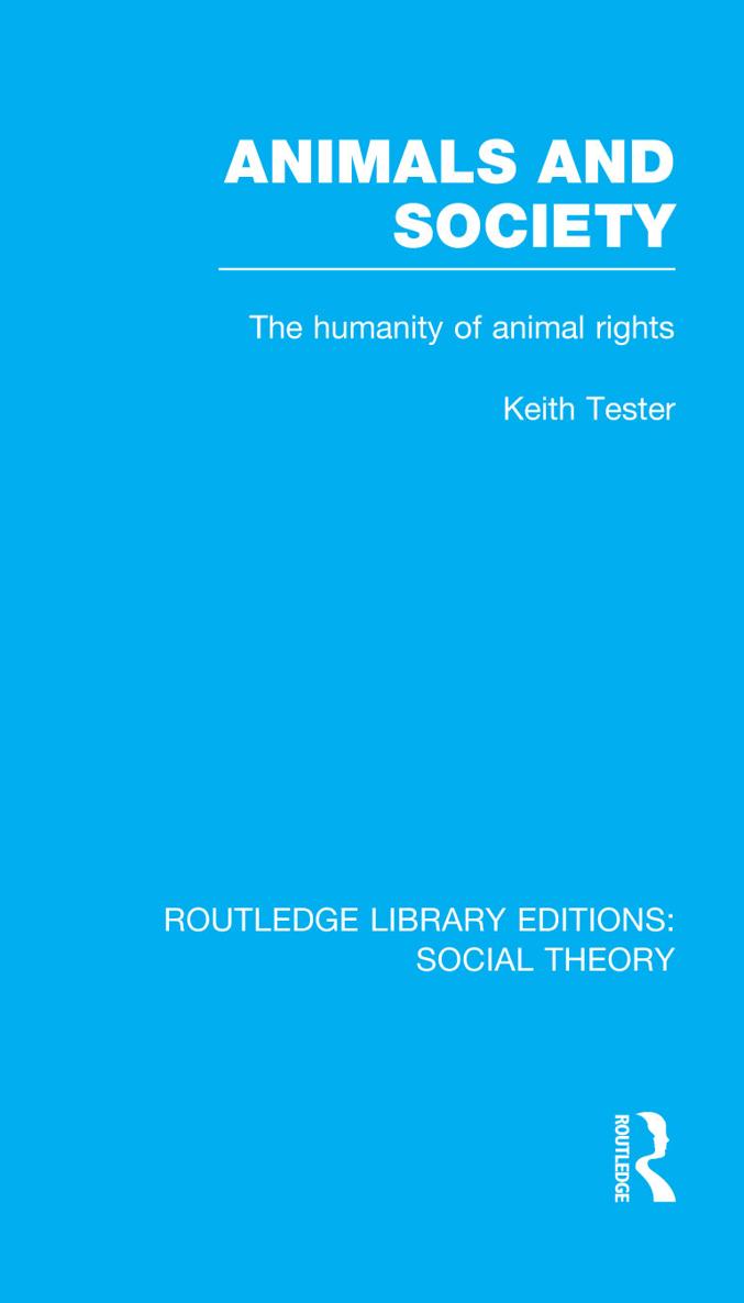 Animals and Society RLE Social Theory - image 1