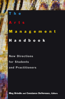 Meg Brindle - The Arts Management Handbook: New Directions for Students and Practitioners