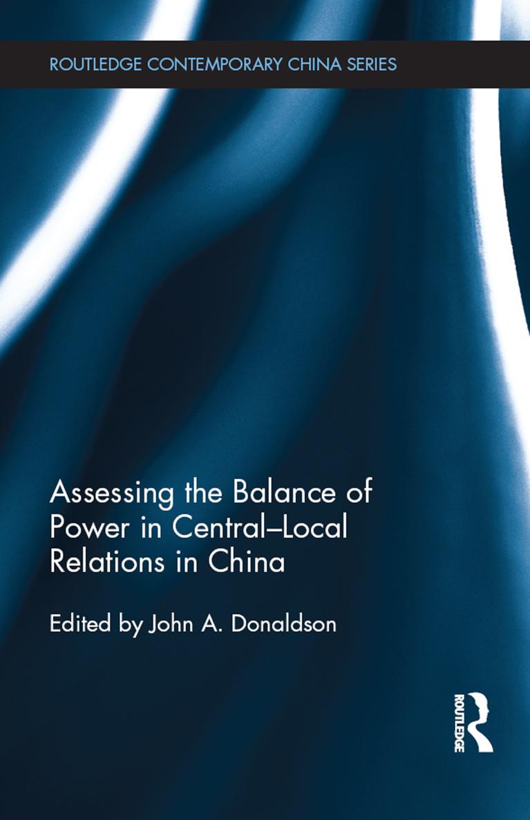 Assessing the Balance of Power in CentralLocal Relations in China How do we - photo 1