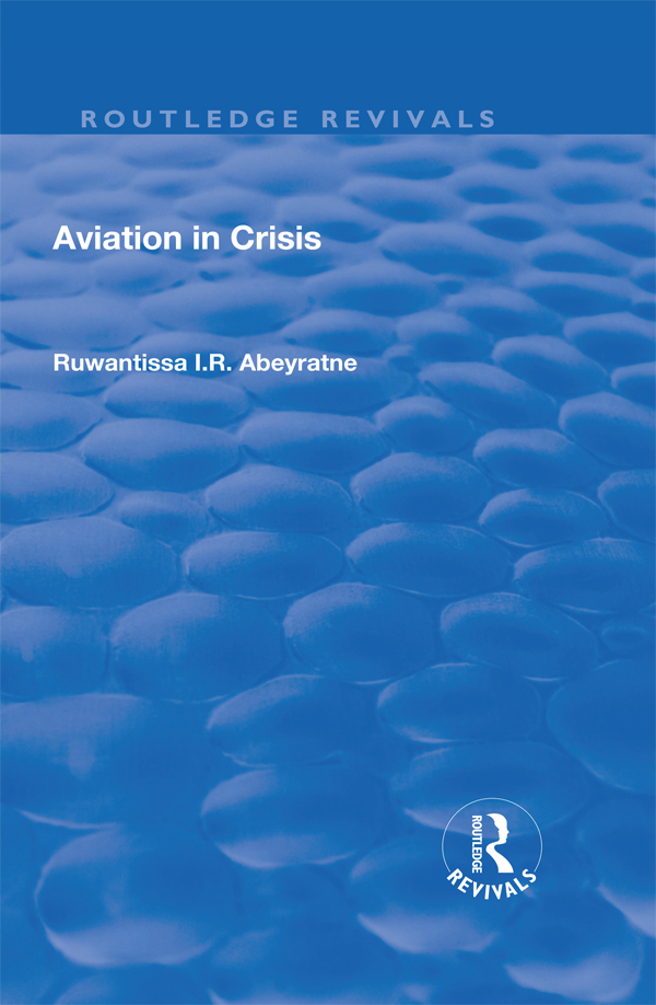 Aviation in Crisis For Vishesh success in high school First published 2004 - photo 1