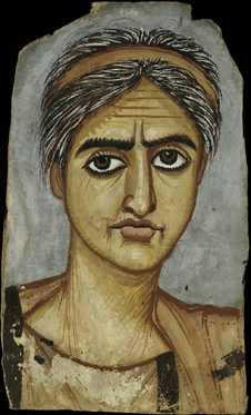 Image 1 Roman Egyptian funerary portrait Source British MuseumNotes AD - photo 3