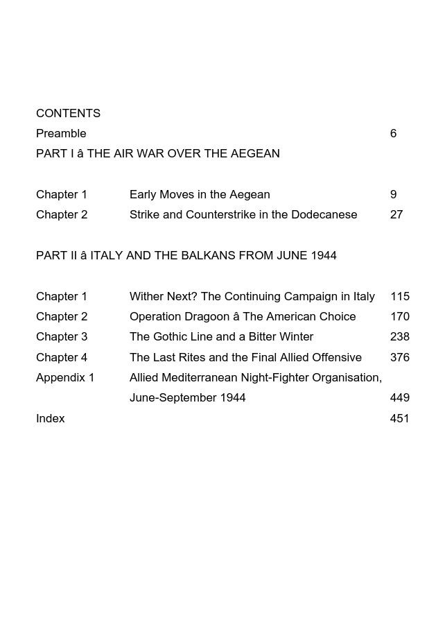 A History of the Mediterranean Air War 1940-1945 Volume 5 From the Fall of Rome to the End of the War 1944-1945 - photo 7