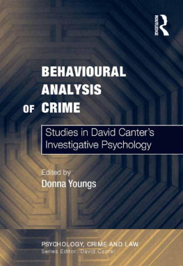 Donna Youngs Behavioural Analysis of Crime