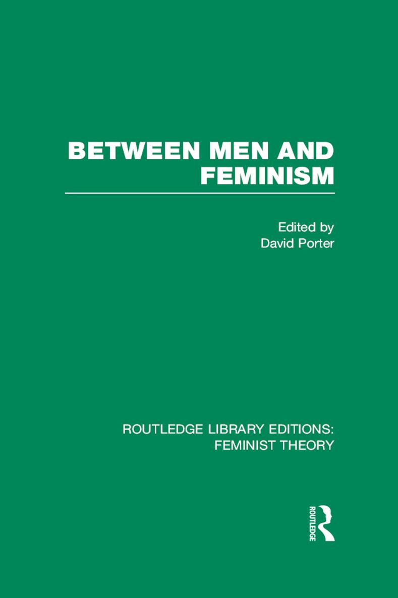 Between Men and Feminism Colloquium Papers - image 1