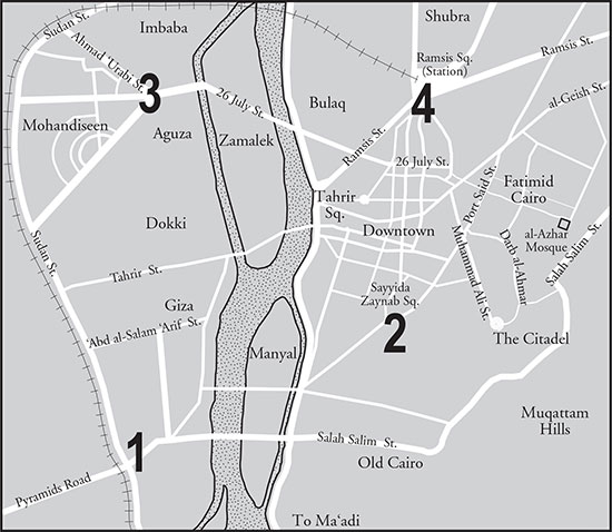 Greater Cairo numbers indicate nones of street work D espite widespread - photo 4