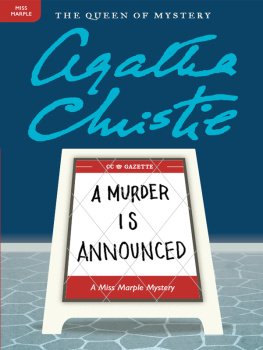 Agatha Christie - A Murder Is Announced