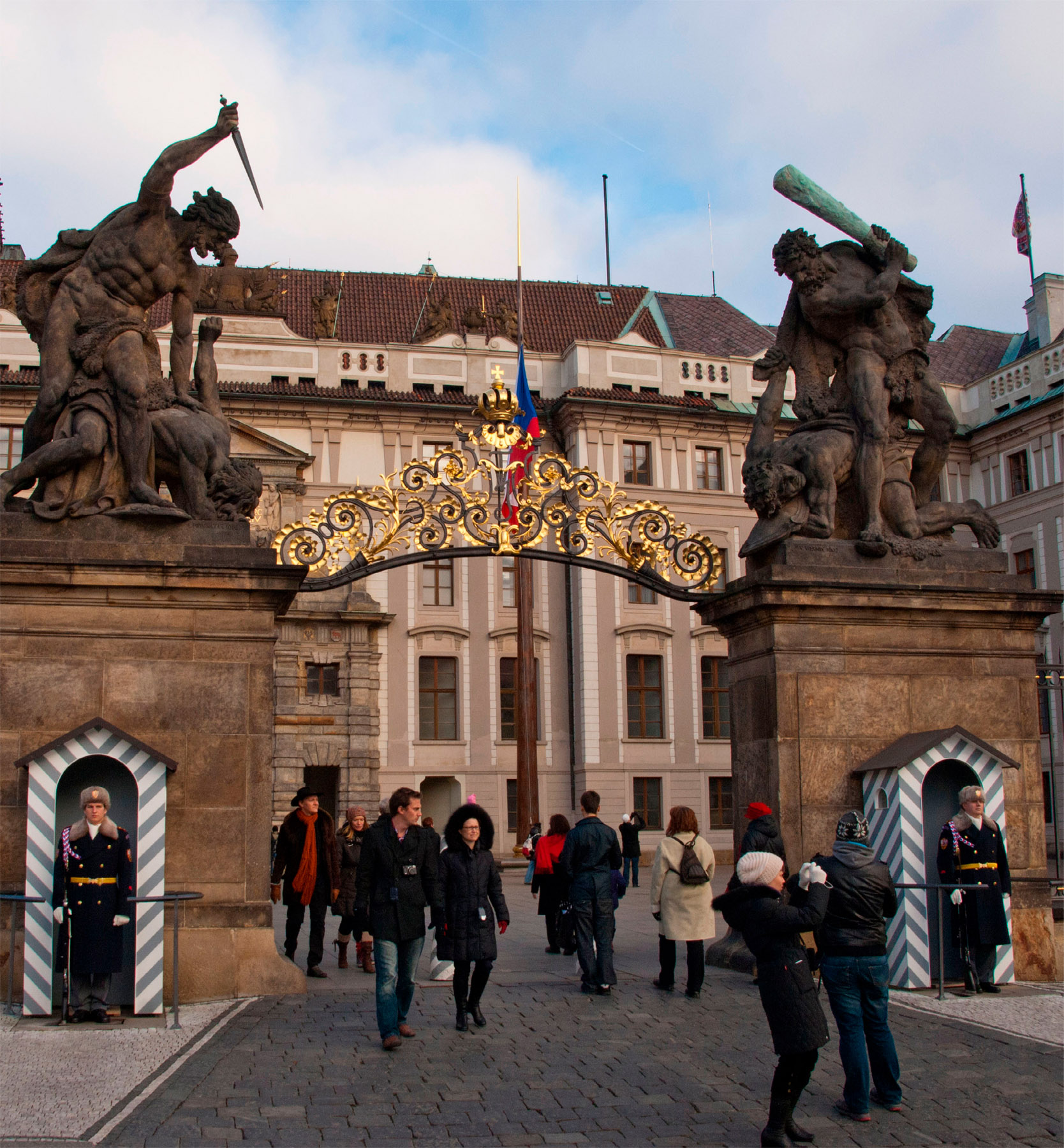 t Seat of state power in the Czech Republic this castle complex sits aloof on - photo 11