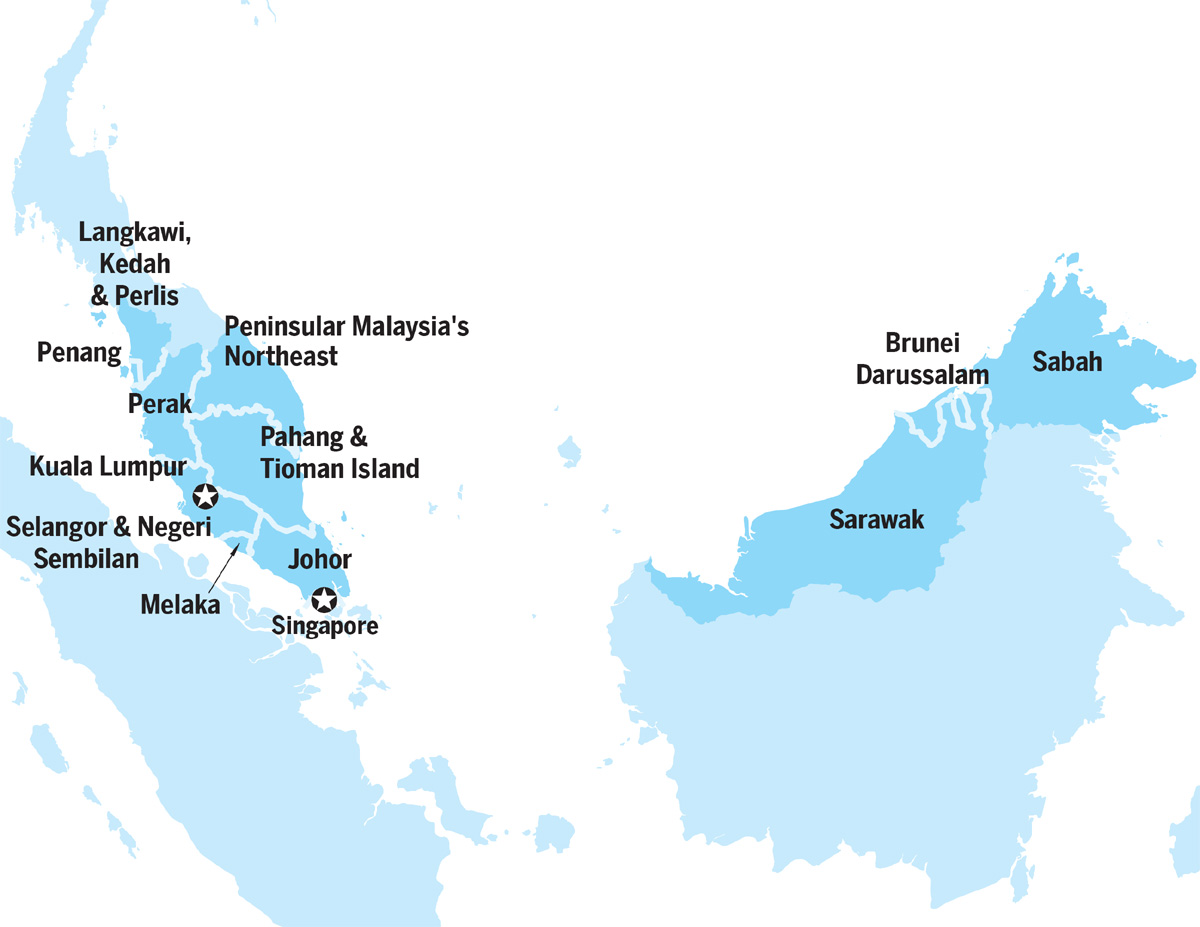 Lonely Planet Malaysia Singapore Brunei 15 Travel Guide - photo 3