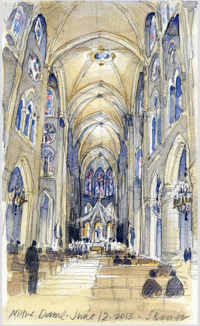 Stephanie Bower USA Mass at Notre-Dame Paris 2013 5 x 8 127 x 203 cm - photo 3