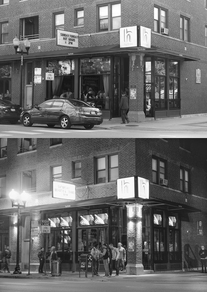 Figure 11 Hydrate Nightclub by day and night In There Goes the Gayborhood - photo 3