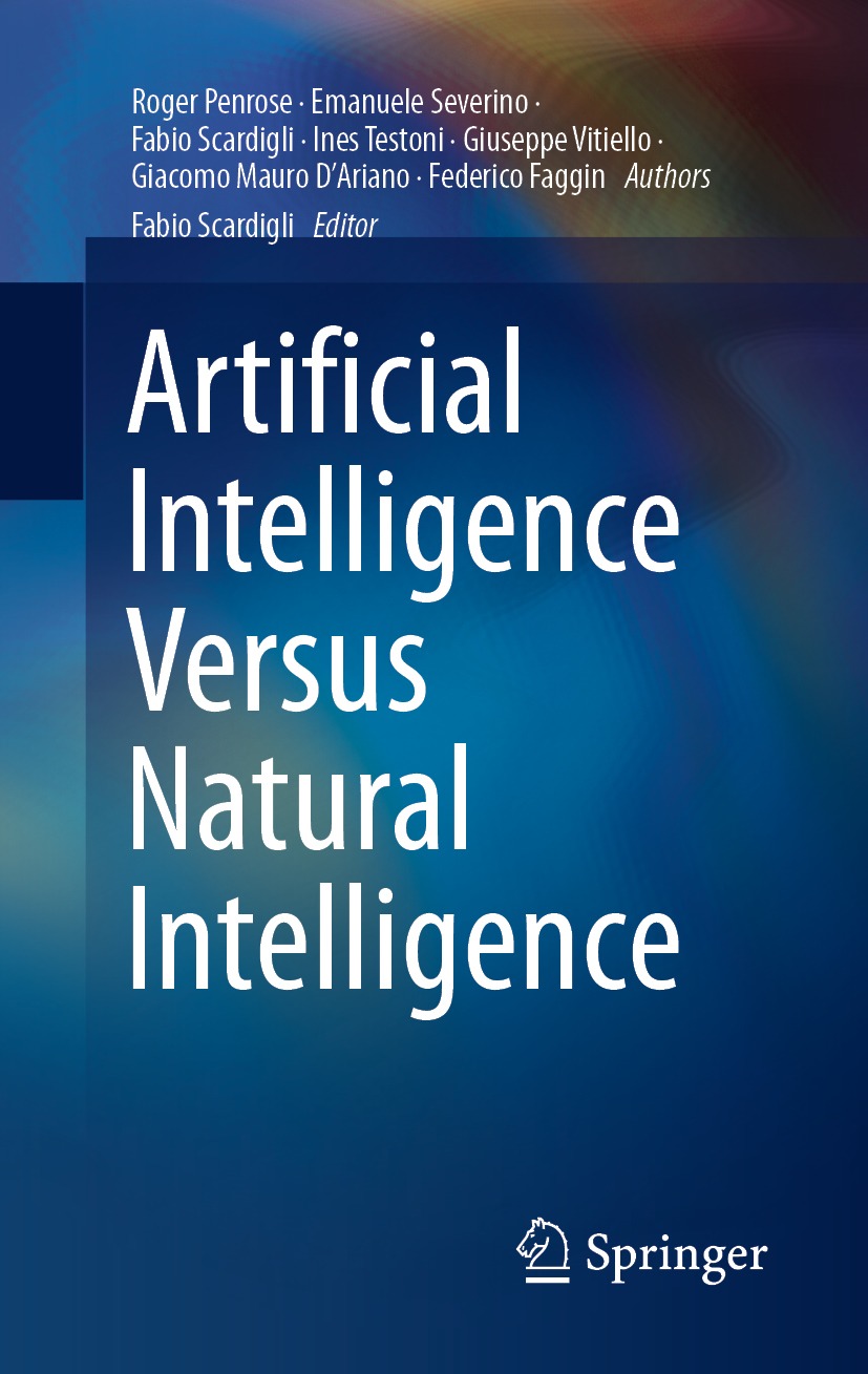 Book cover of Artificial Intelligence Versus Natural Intelligence Editor - photo 1