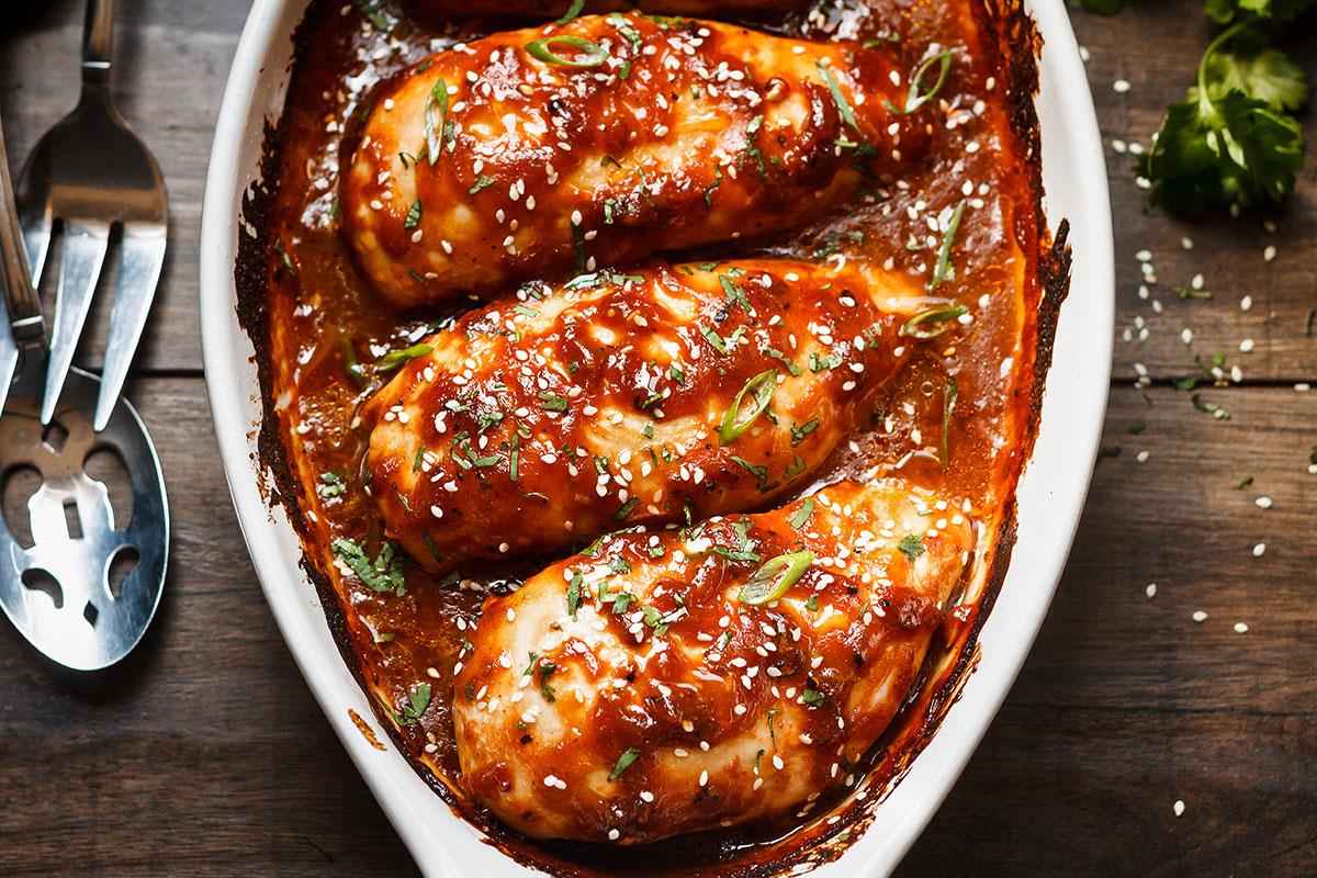 This is another Sriracha chicken recipe that is amazing and uses onions and - photo 5