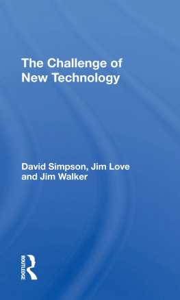 David Simpson The Challenge Of New Technology