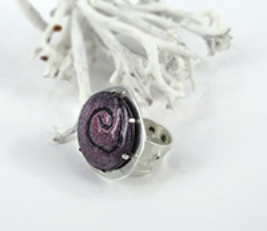 And Using Sgraffito on this cool ring Again all the metalworking tutorials - photo 11