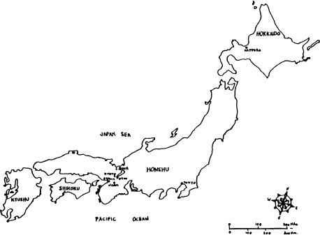 Japan major islands and cities Kansai major prefectures and cities - photo 4