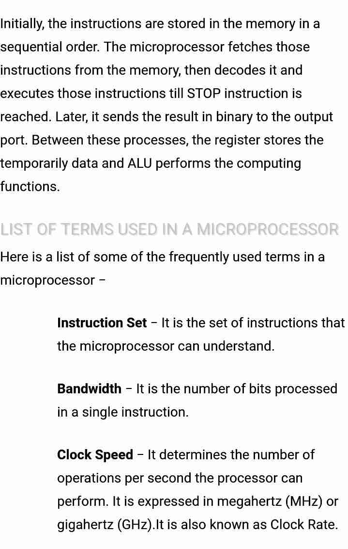 Learn Microprocessors Basics - photo 3