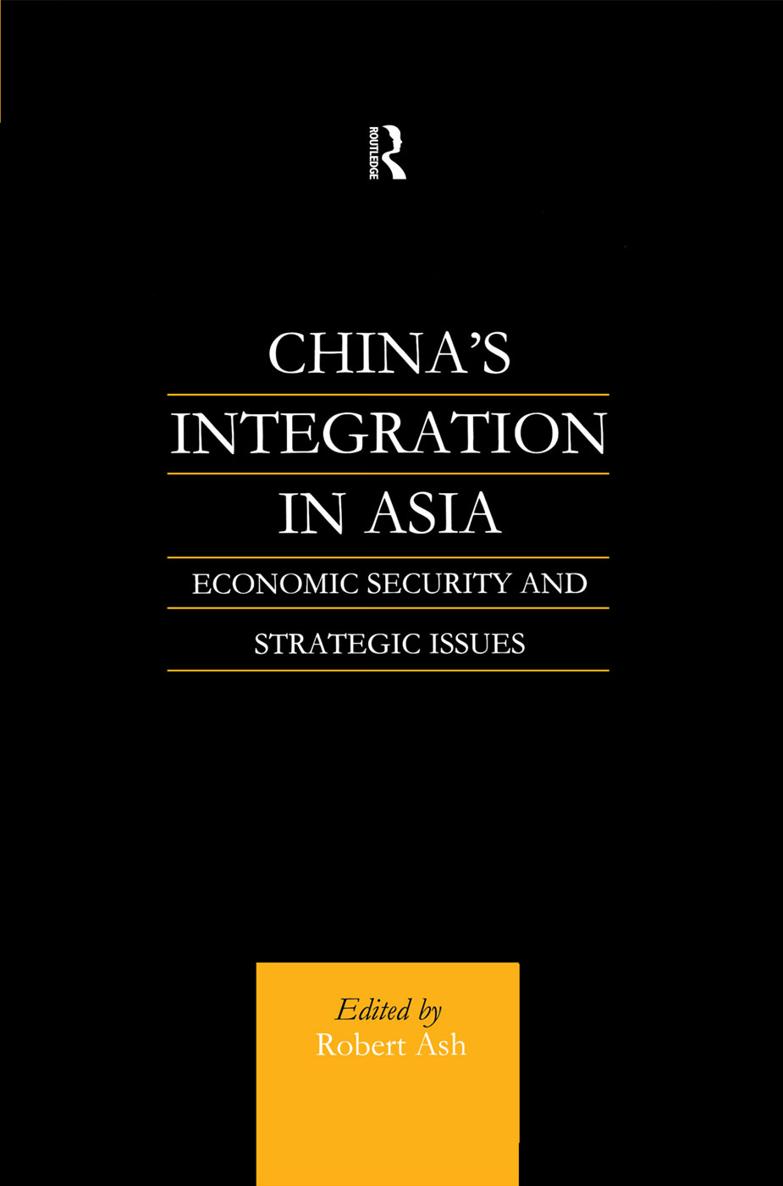 CHINAS INTEGRATION IN ASIA CHINAS INTEGRATION IN ASIA Economic Security and - photo 1