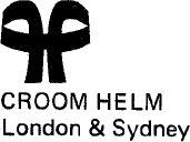 1985 Bill Brugger Croom Helm Ltd Provident House Burrell Row Beckenham - photo 2