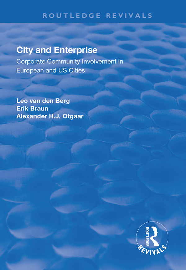 CITY AND ENTERPRISE The European Institute for Comparative Urban Research - photo 1