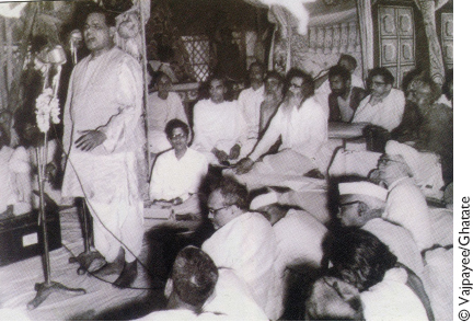 Through the 1950s Vajpayee was the voice of Hindu nationalism Seen here with - photo 5