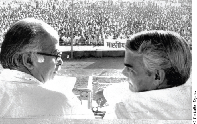 Vajpayee and Advani announce the formation of a new party BJP in Delhi in - photo 9