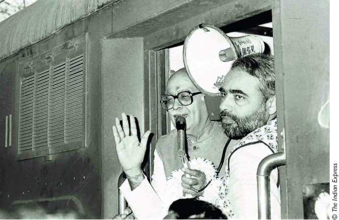 From 1986 to 1995 Advani ran the BJP aided by loyalists like Narendra - photo 11