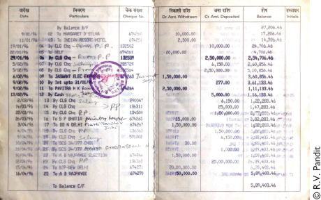 As power came to the BJP so did the money RV Pandit one such donor close - photo 13