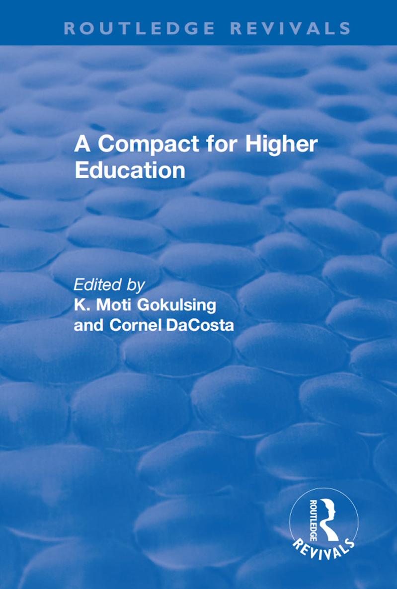 A COMPACT FOR HIGHER EDUCATION A Compact for Higher Education Edited by K - photo 1