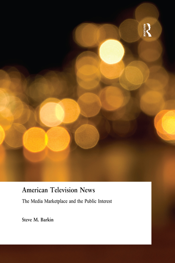 AMERICAN TELEVISION NEWS AMERICAN TELEVISION NEWS The Media Marketplace and - photo 1