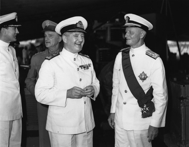 Admiral Sir Bruce Fraser C-in-C British Pacific Fleet has just invested - photo 2