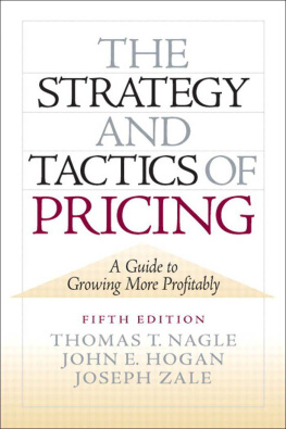 Thomas Nagle - The Strategy and Tactics of Pricing (5th Edition)