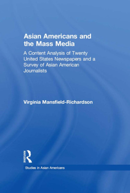 Virginia Mansfield-Richardson - Asian Americans and the Mass Media