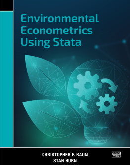 Christopher F. Baum - Environmental Econometrics Using Stata