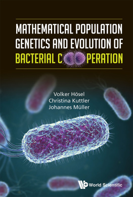 Volker Hosel - Mathematical Population Genetics and Evolution of Bacterial Cooperation