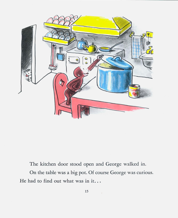 The kitchen door stood open and George walked in On the table was a big pot - photo 16