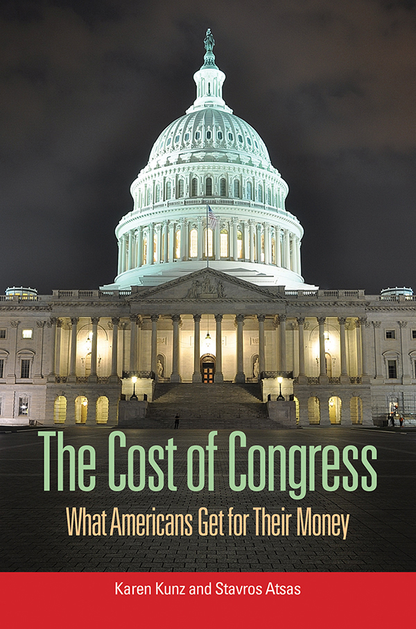 The Cost of Congress The Cost of Congress What Americans Get for Their - photo 1