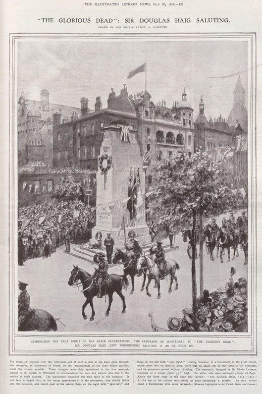 Figure 1 The Cenotaph and the Victory Parade 1919 Illustrated London News 26 - photo 3