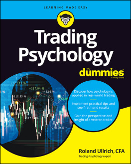 The Experts at Dummies - Trading Psychology for Dummies