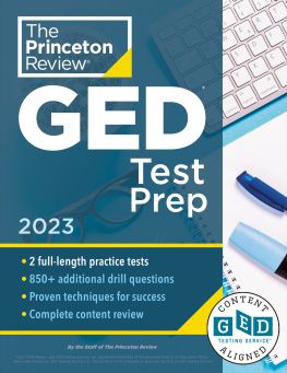 The Princeton Review - Princeton Review GED Test Prep, 2023: 2 Practice Tests + Review & Techniques + Online Features