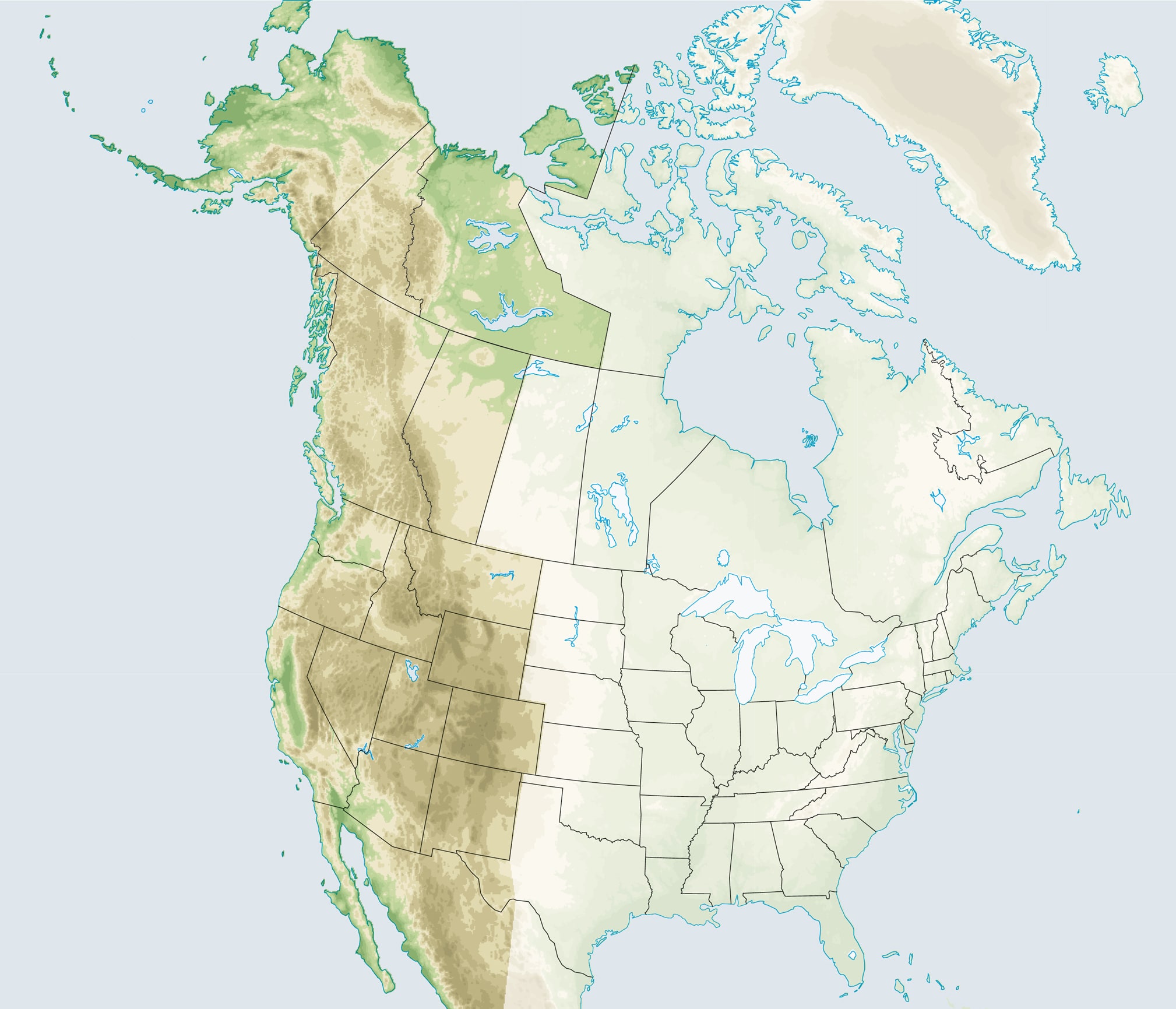 Western region of North America covered in this guide Sibley Birds West - photo 1