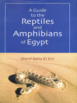 Sherif Bahaa El Din - A Guide to the Reptiles and Amphibians of Egypt