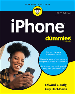 Baig Edward C. - IPhone for Dummies (2023 - 14th Edition)