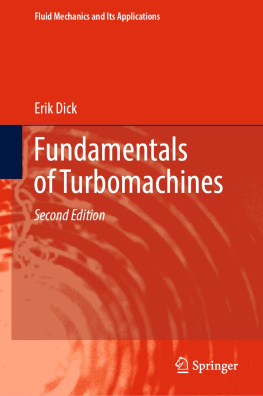 Erik Dick Fundamentals of Turbomachines