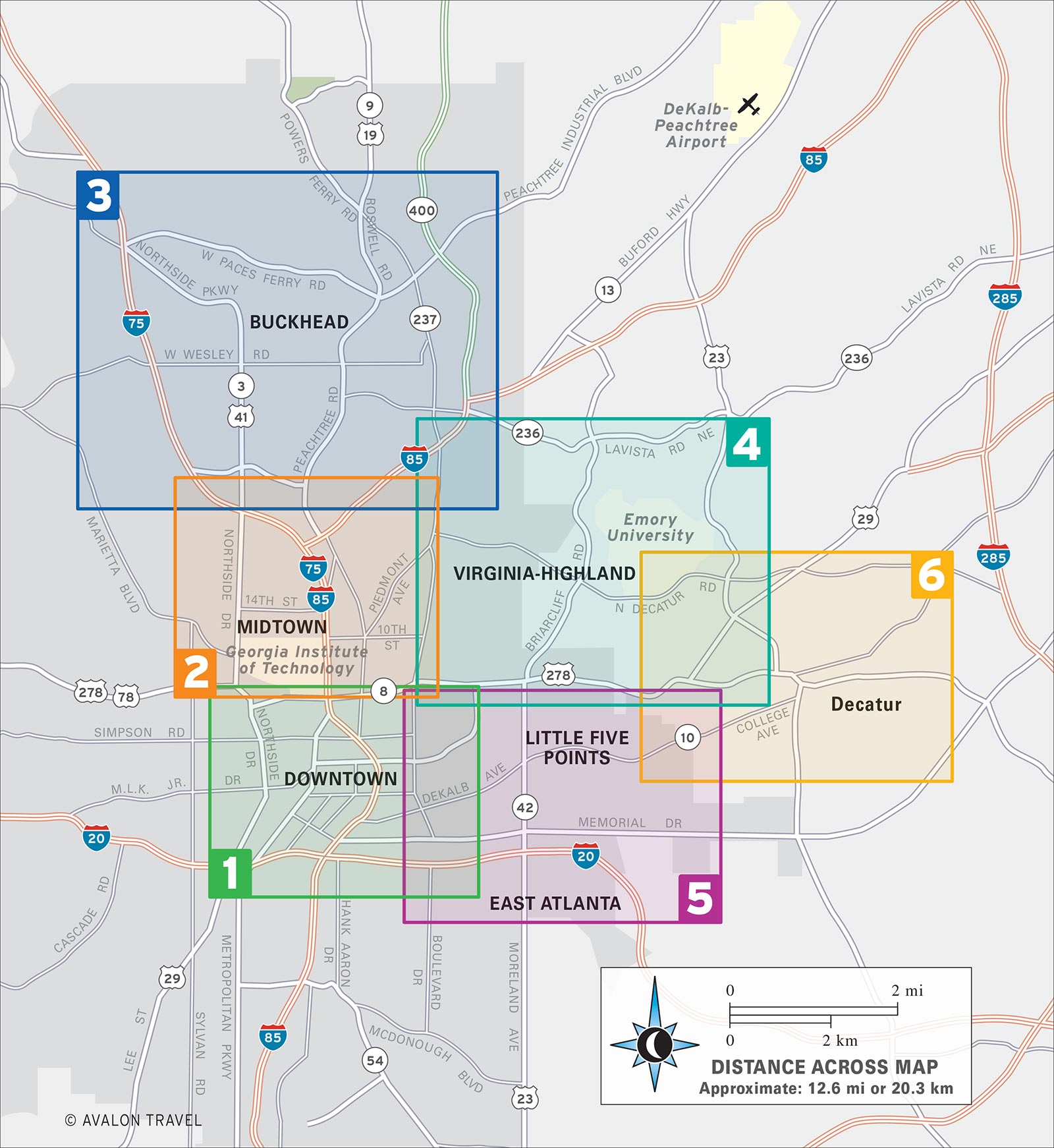 Map 1 Downtown map halves follow - photo 3