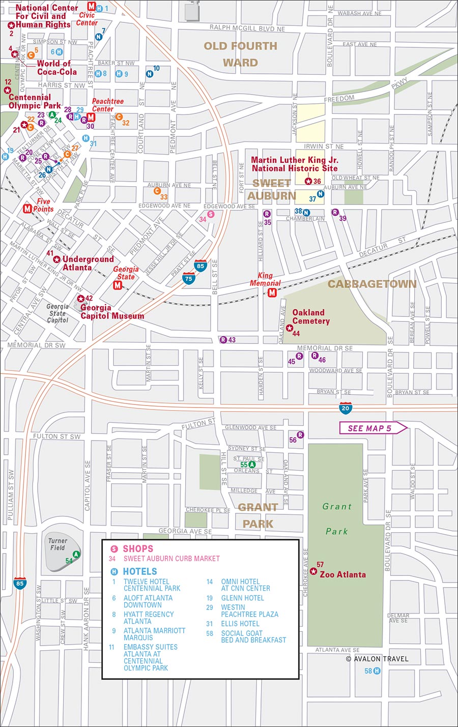 Map 2 Midtown map halves follow - photo 6