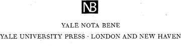 First published as a Yale Nota Bene book in 2001 Copyright 1990 by Yale - photo 1